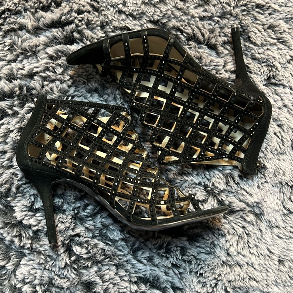 Michael Kors Black Beaded Heel